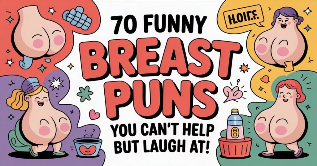 70 Funny Breast Puns You Can’t Help But Laugh At