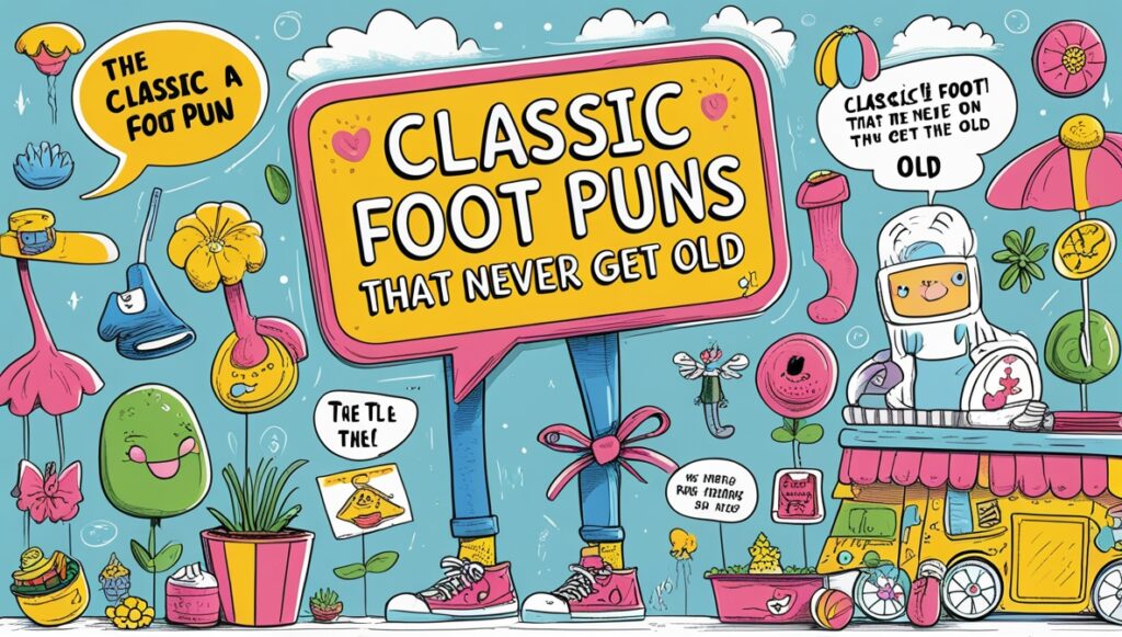 Classic Foot Puns That Never Get Old