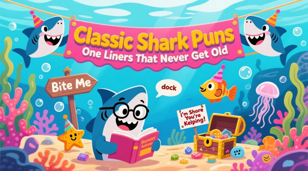 Classic Shark Puns One Liners That Never Get Old 