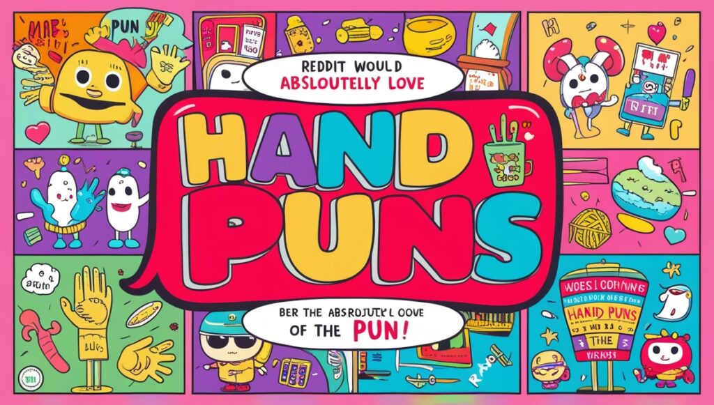 Hand Puns Reddit Would Absolutely Love