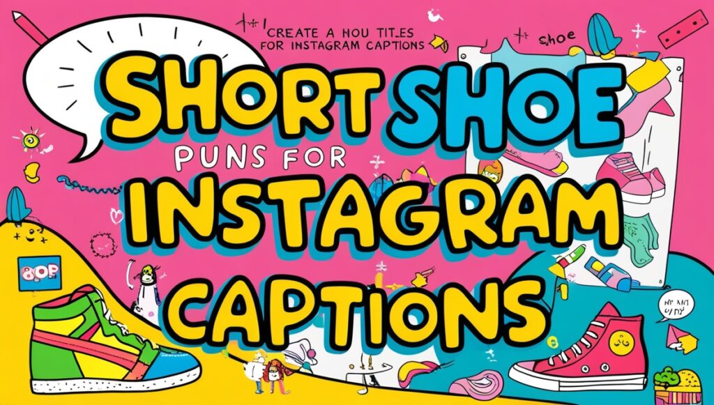 Short Shoe Puns for Instagram Captions