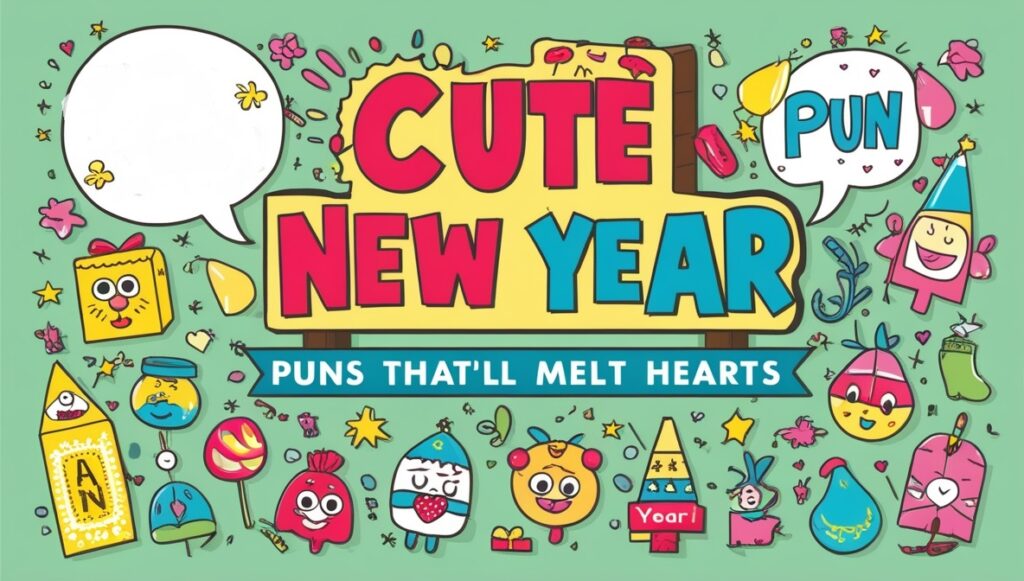 Cute New Year Puns That'll Melt Hearts