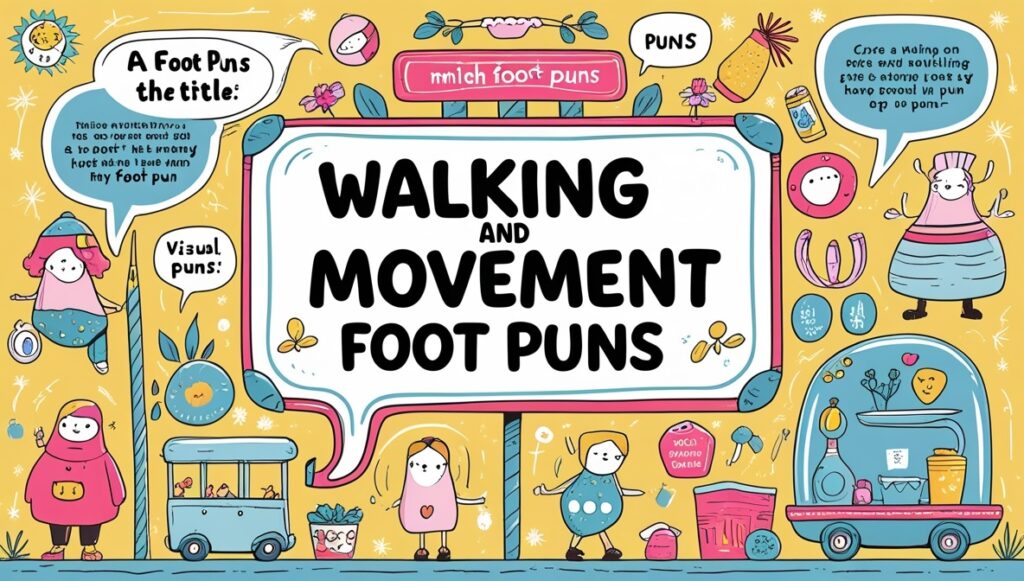 Walking and Movement Foot Puns