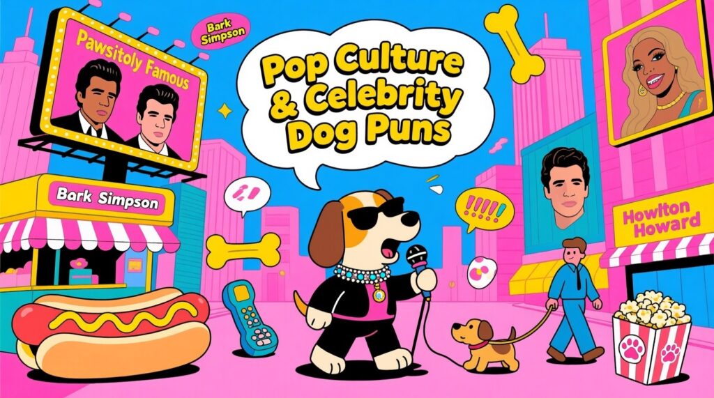 Pop Culture & Celebrity Dog Puns
