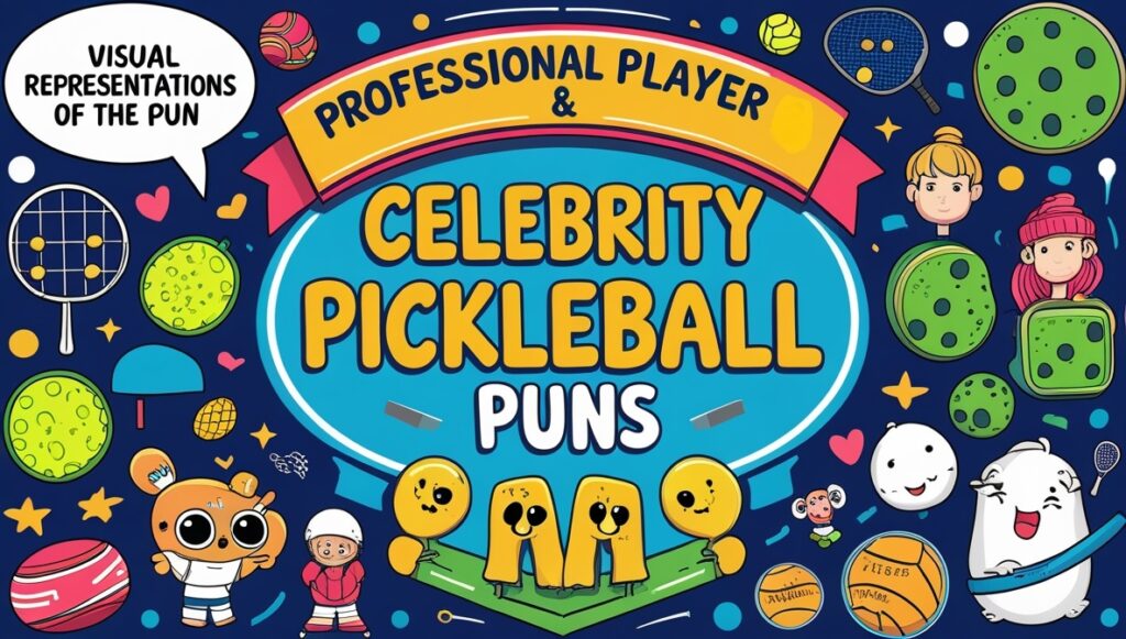 Professional Player & Celebrity Pickleball Puns