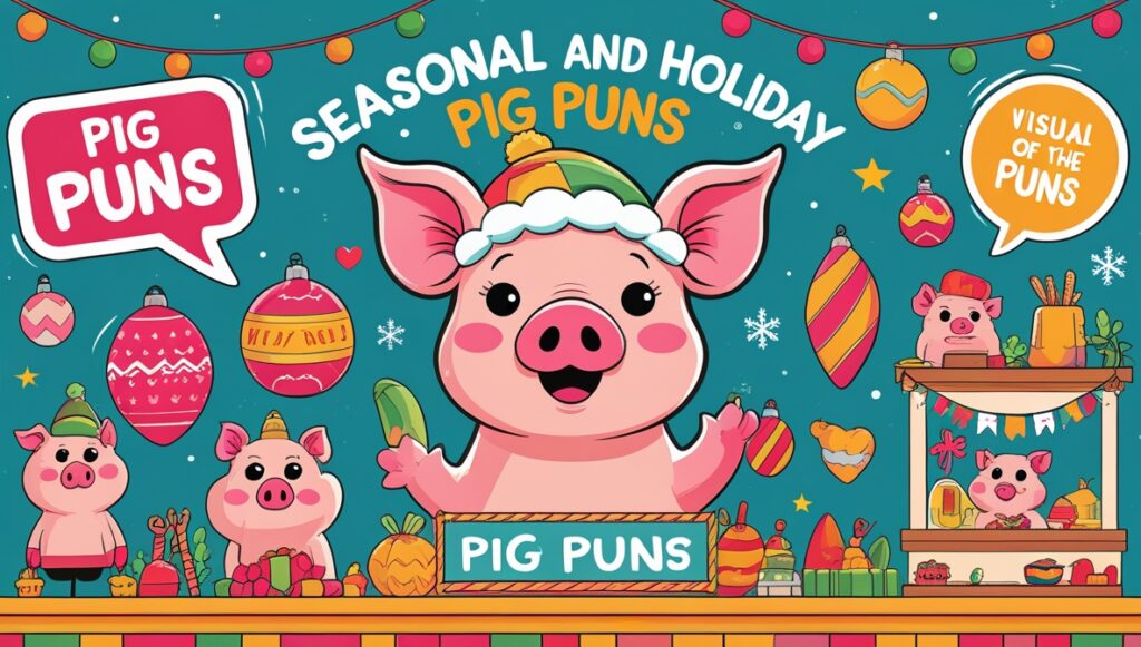 Seasonal and Holiday Pig Puns