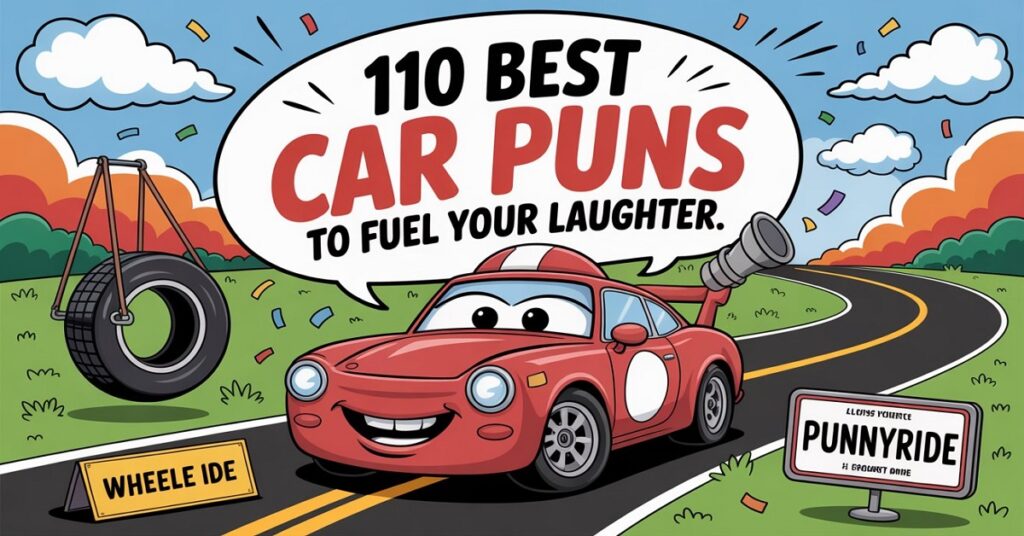 110 Best Car Puns to Fuel Your Laughter