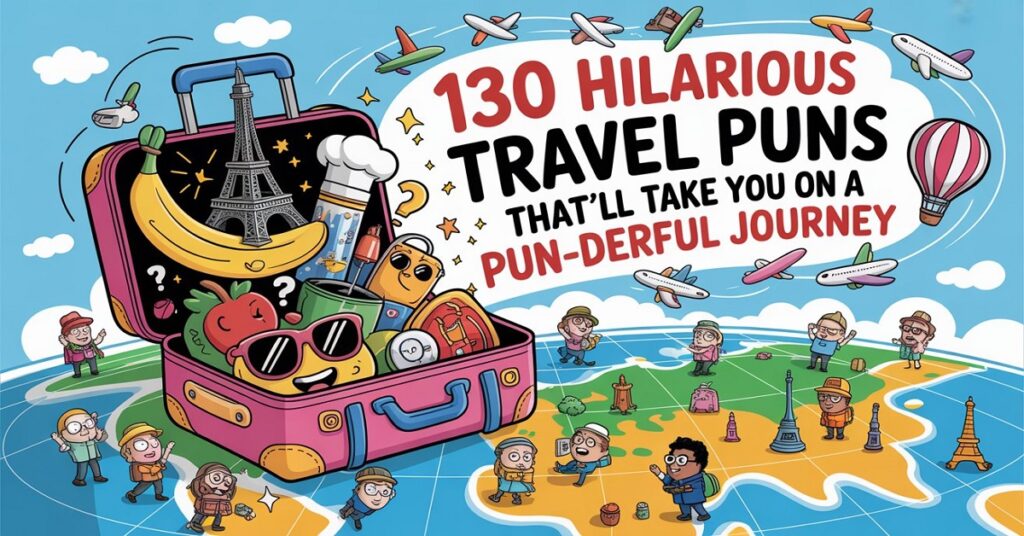 130 Hilarious Travel Puns That’ll Take You on a Pun-derful Journey
