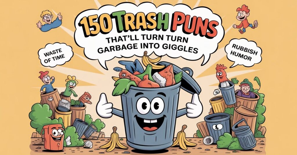 150 Trash Puns That’ll Turn Garbage into Giggles