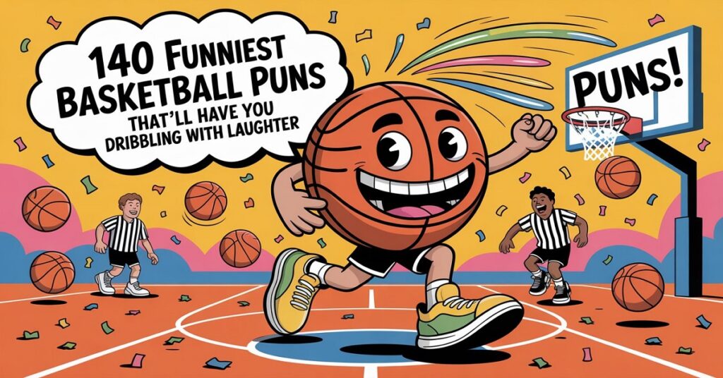 140 Funniest Basketball Puns That’ll Have You Dribbling with Laughter