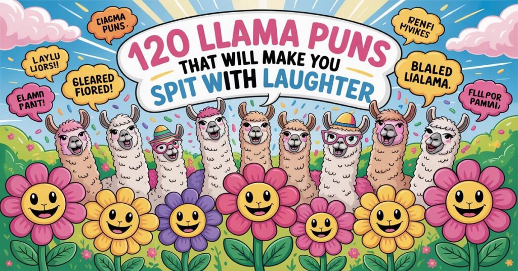 120 Llama Puns That Will Make You Spit With Laughter