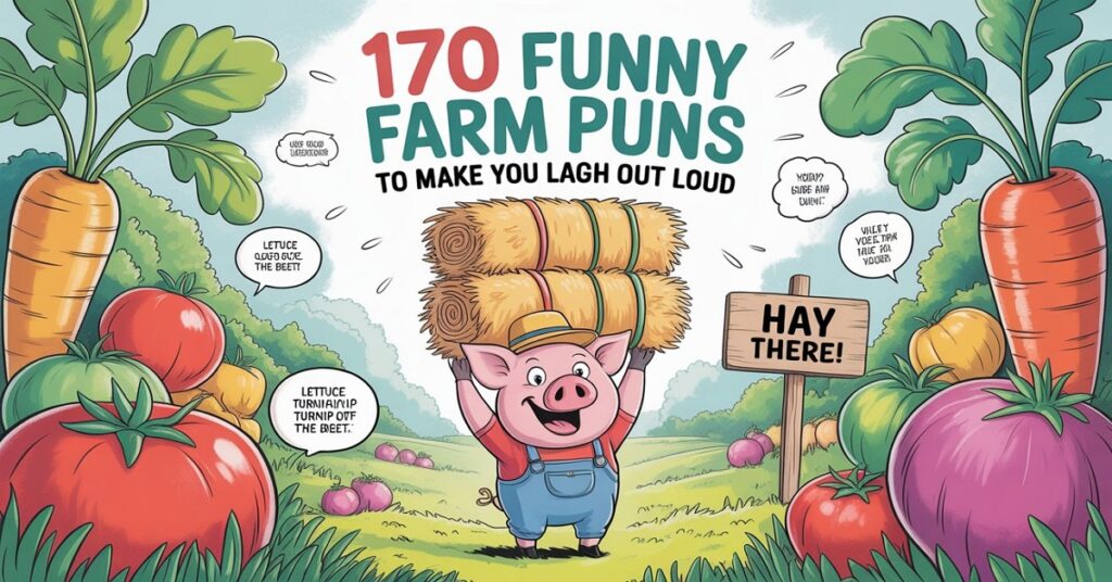 170 Funny Farm Puns to Make You Laugh Out Loud