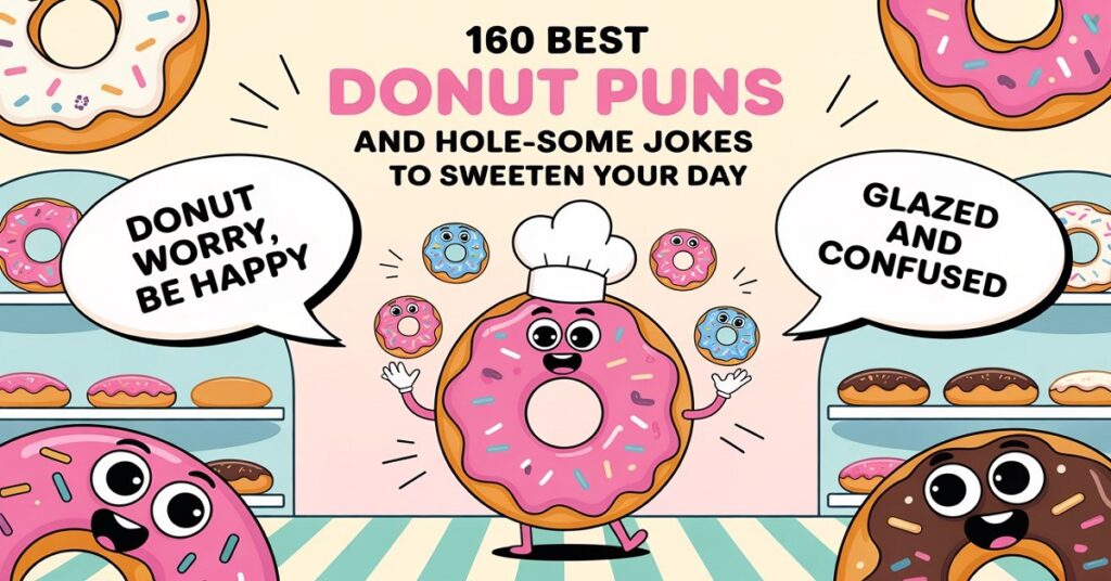 160 Best Donut Puns and Hole-some Jokes to Sweeten Your Day
