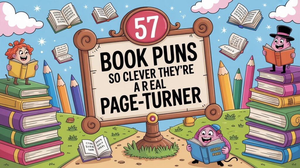 57 Book Puns So Clever They’re a Real Page-Turner