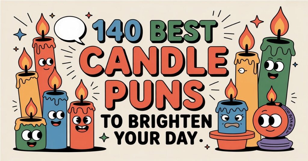 140 Best Candle Puns to Brighten Your Day