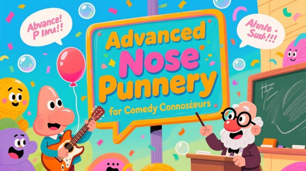 Advanced Nose Punnery for Comedy Connoisseurs 