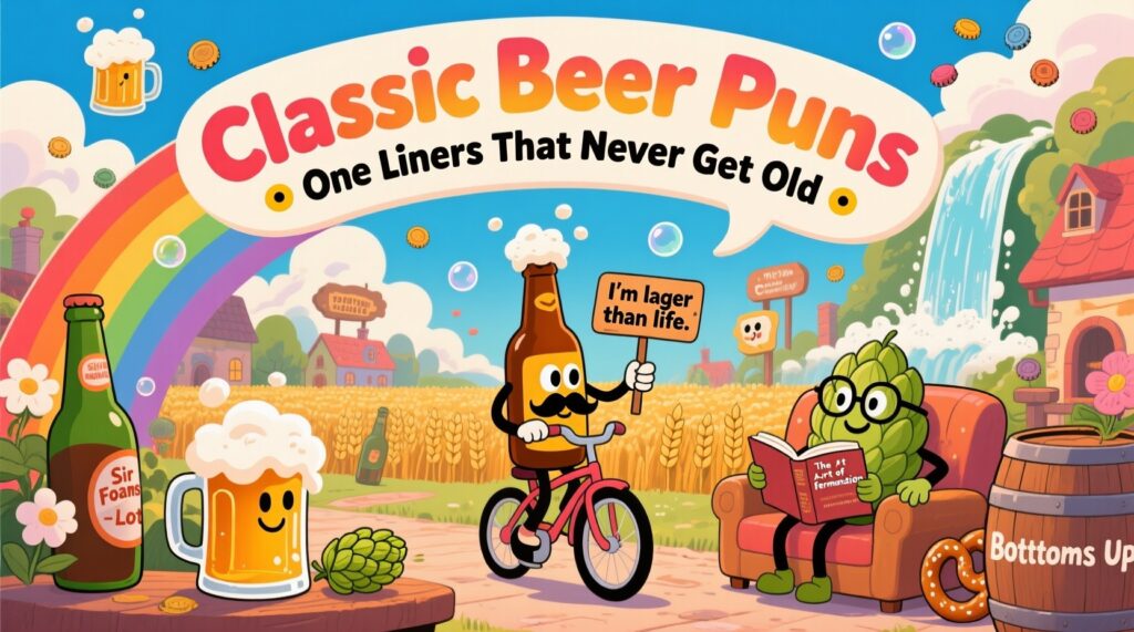 Classic Beer Puns One Liners That Never Get Old