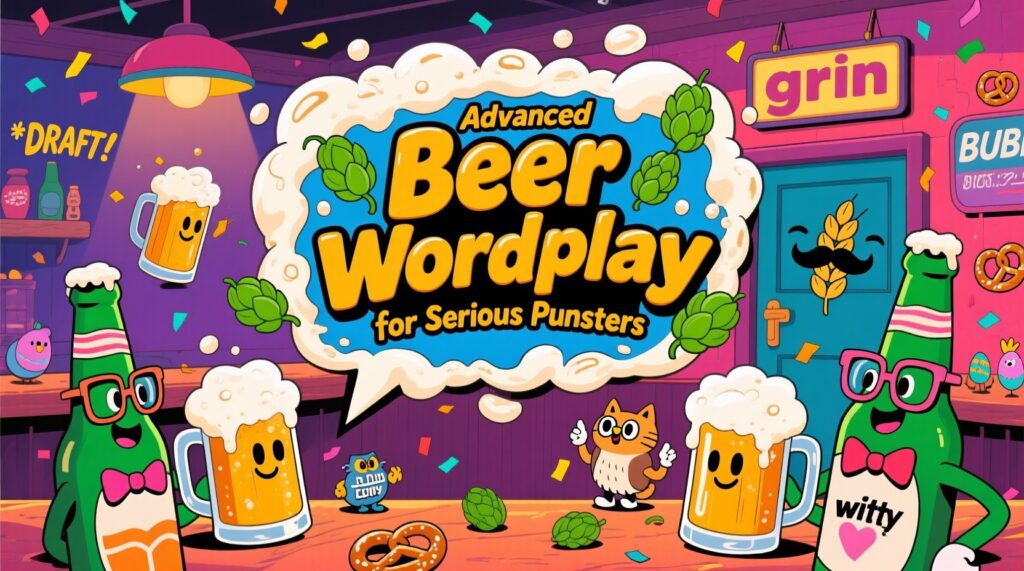 Advanced Beer Wordplay for Serious Punsters