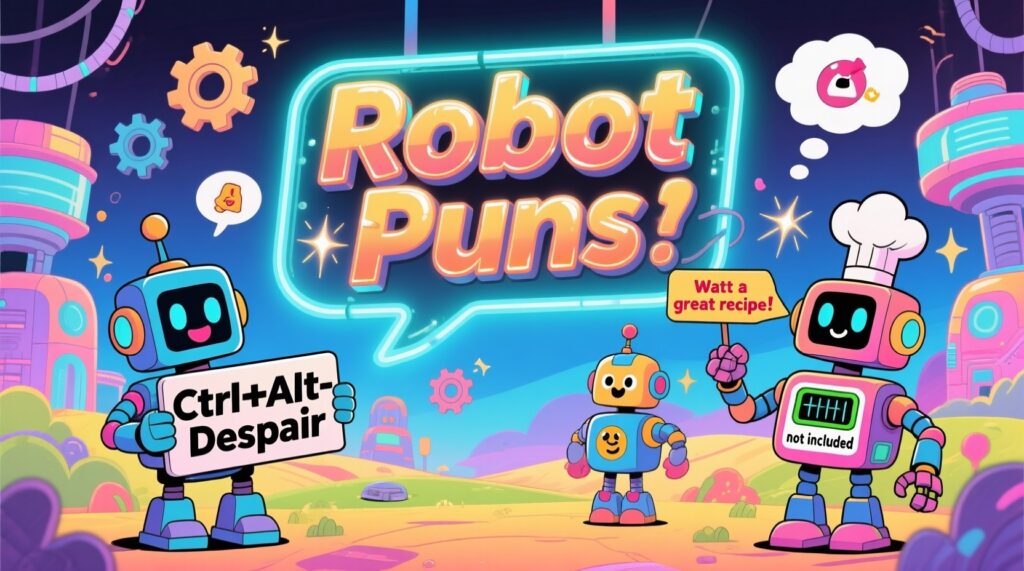 Robot Puns Captions: Perfect for Your Social Media