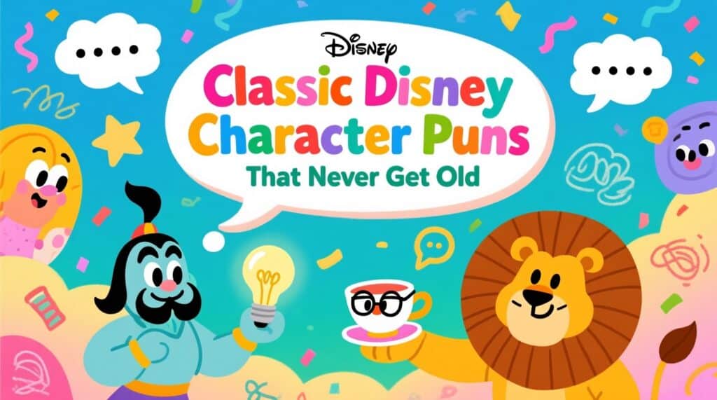 Classic Disney Character Puns That Never Get Old
