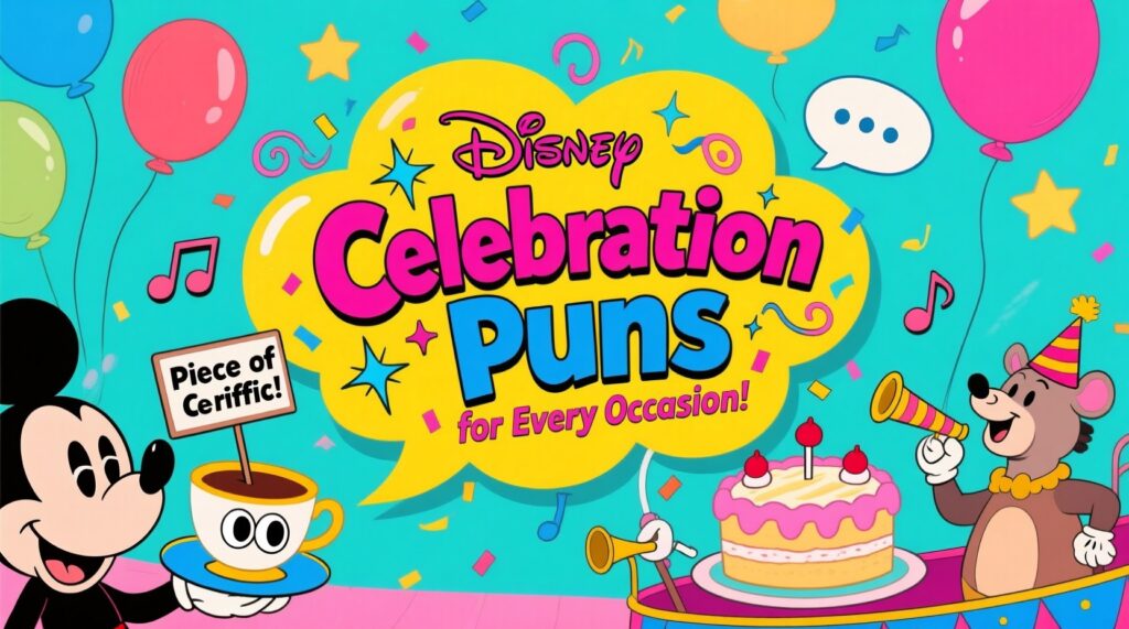 Disney Celebration Puns for Every Occasion