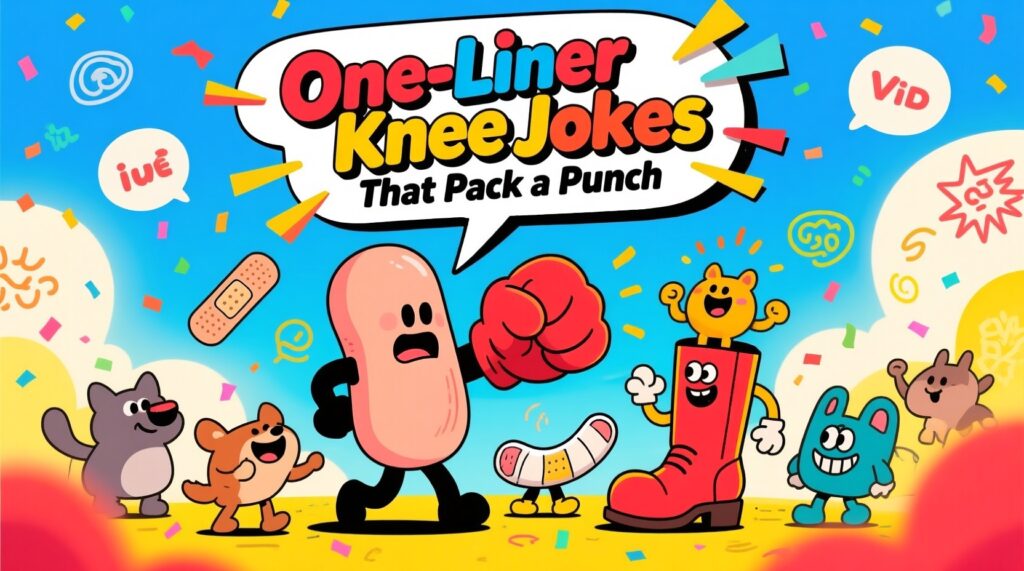 One-Liner Knee Jokes That Pack a Punch