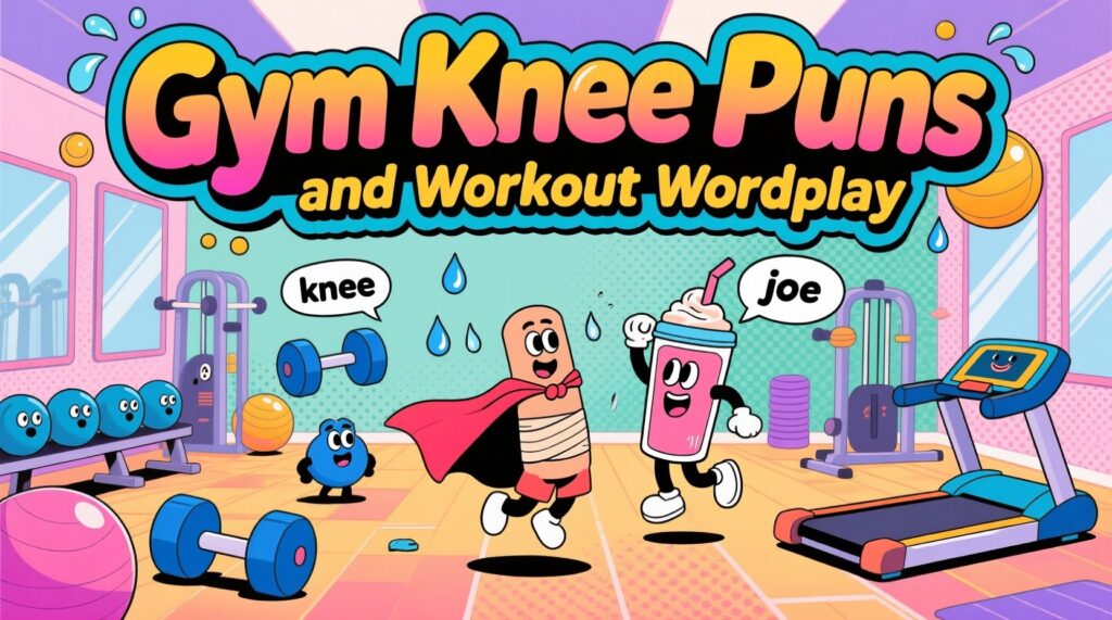 Gym Knee Puns and Workout Wordplay