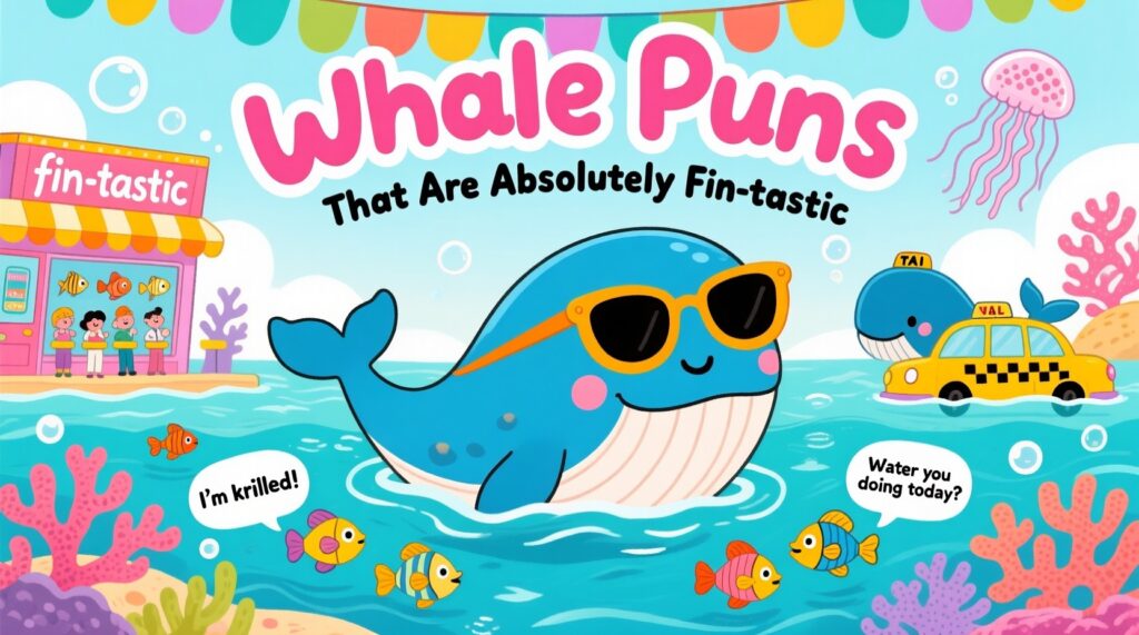 Whale Puns That Are Absolutely Fin-tastic