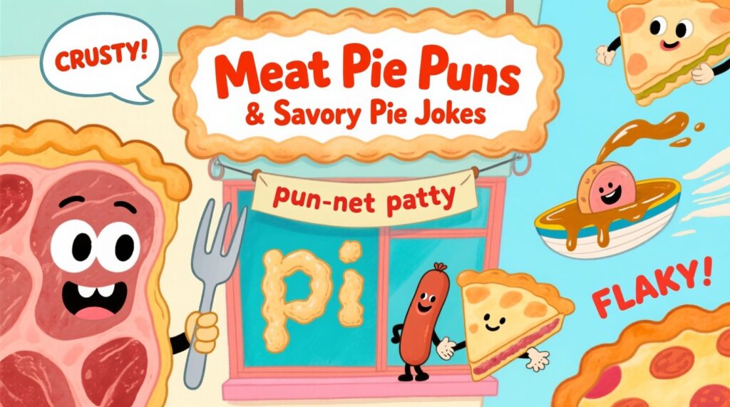 Meat Pie Puns & Savory Pie Jokes 