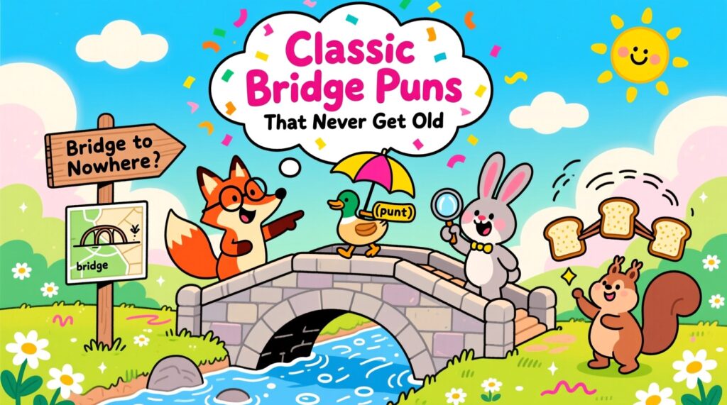 Classic Bridge Puns That Never Get Old