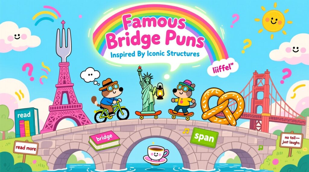 Famous Bridge Puns Inspired By Iconic Structures