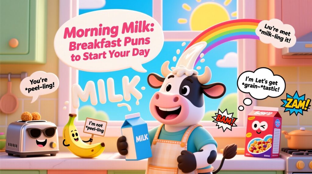 Morning Milk: Breakfast Puns to Start Your Day
