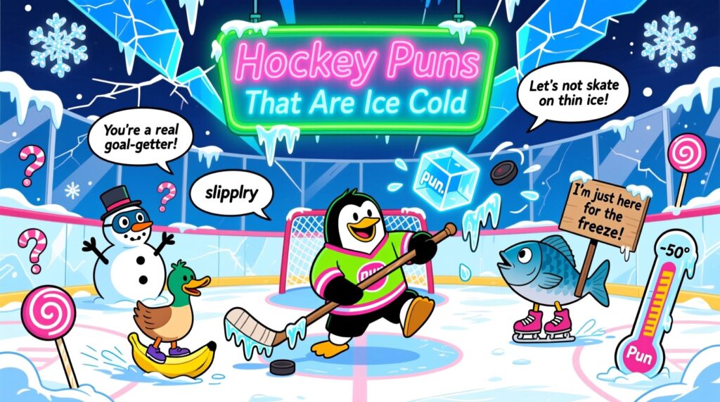 Hockey Puns That Are Ice Cold