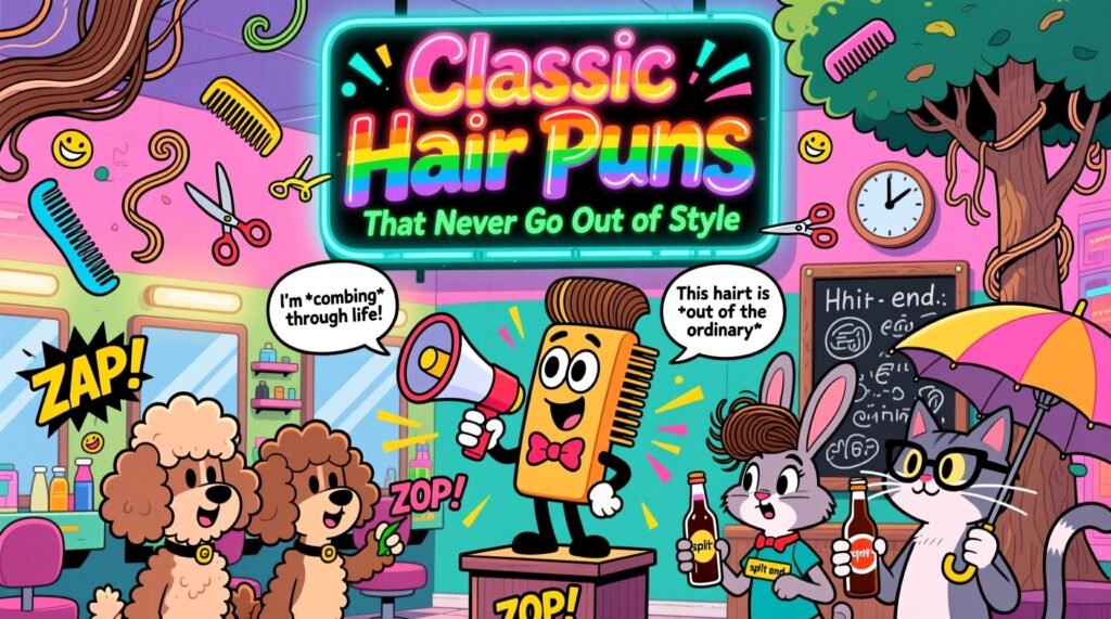 Classic Hair Puns That Never Go Out of Style 