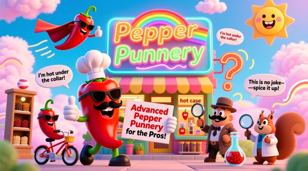 Advanced Pepper Punnery for the Pros