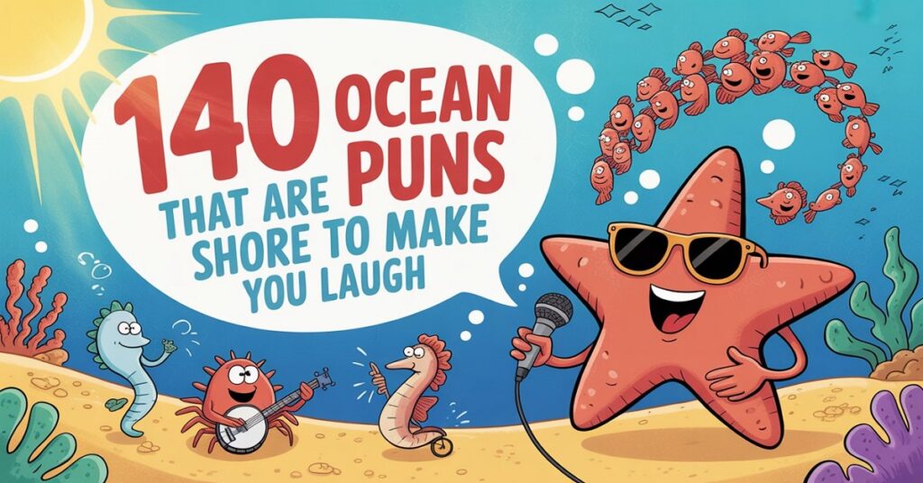 140 Ocean Puns That Are Shore to Make You Laugh