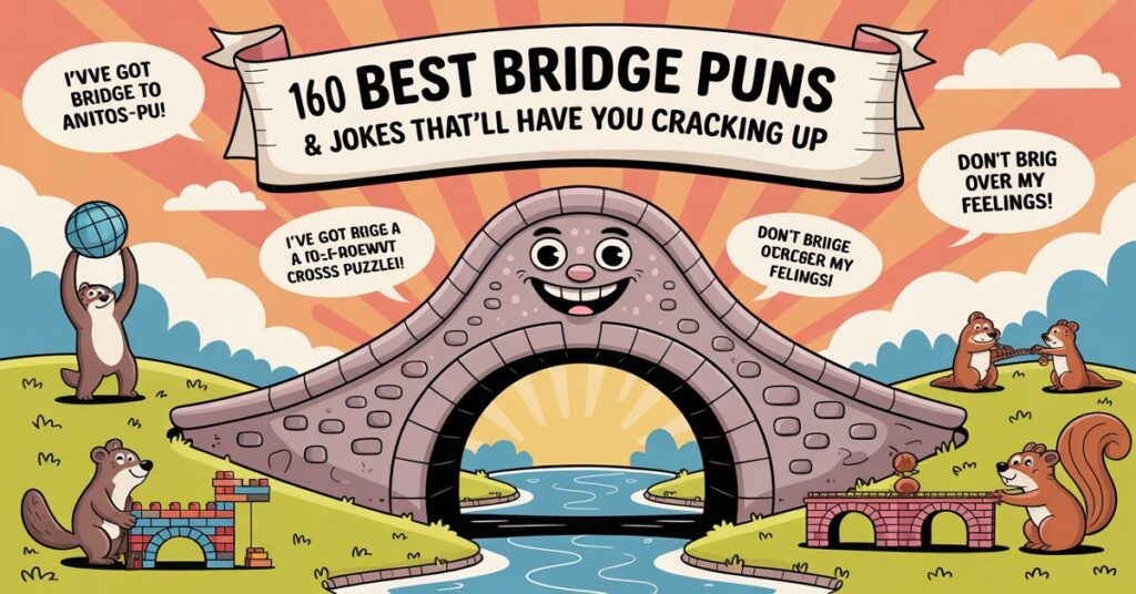 160 Best Bridge Puns & Jokes That’ll Have You Cracking Up