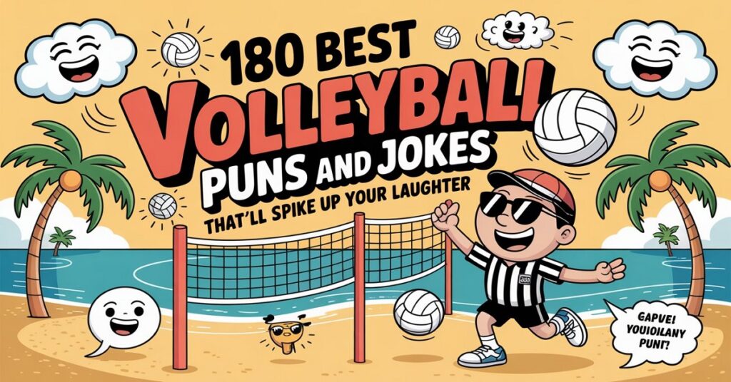 180 Best Volleyball Puns and Jokes That’ll Spike Up Your Laughter