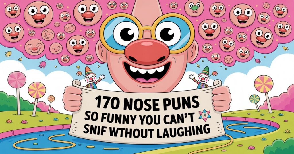 170 Nose Puns So Funny You Can’t Sniff Without Laughing