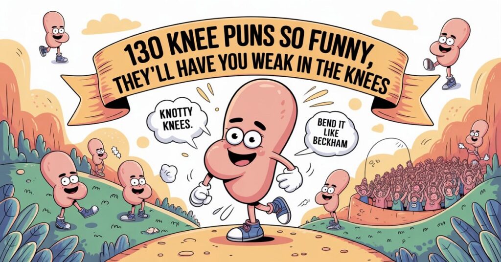 130 Knee Puns So Funny, They’ll Have You Weak in the Knees