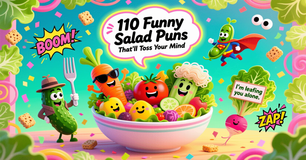 110 Funny Salad Puns That’ll Toss Your Mind