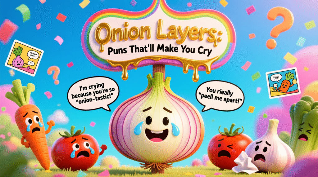 Onion Layers: Puns That'll Make You Cry (From Laughter)