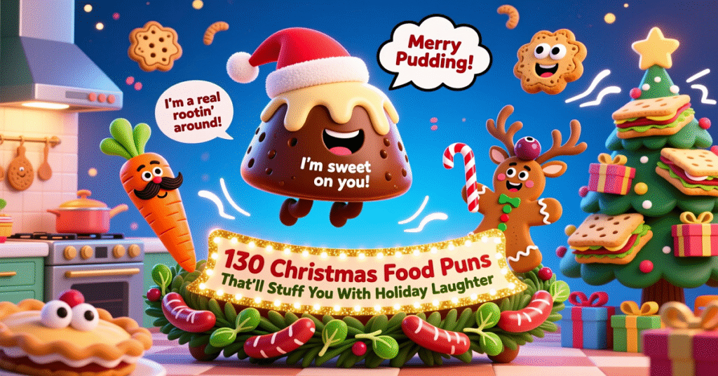 130 Christmas Food Puns That’ll Stuff You With Holiday Laughter