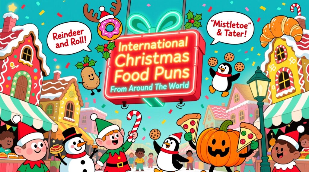 International Christmas Food Puns From Around The World