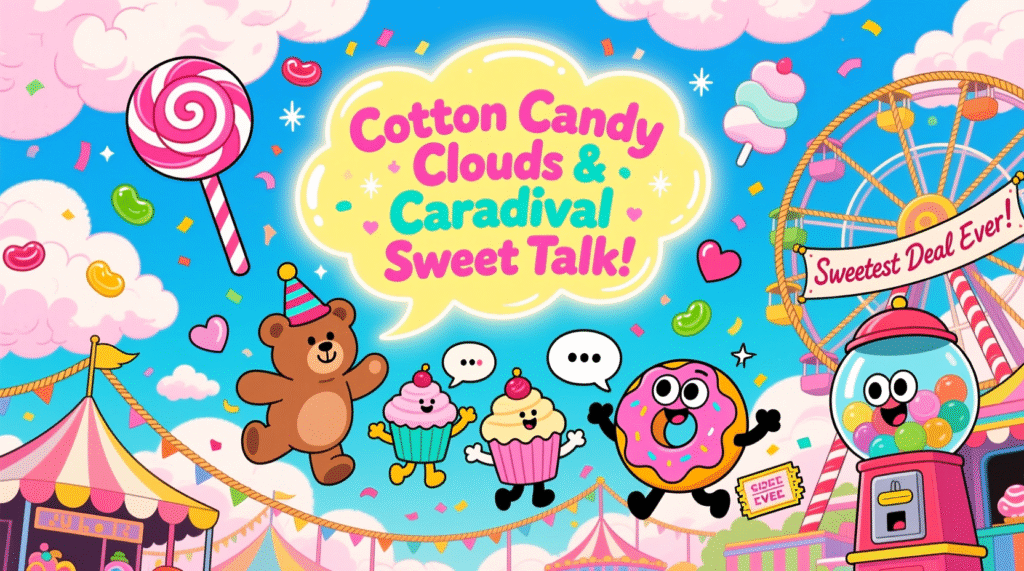 Cotton Candy Clouds & Carnival Sweet Talk
