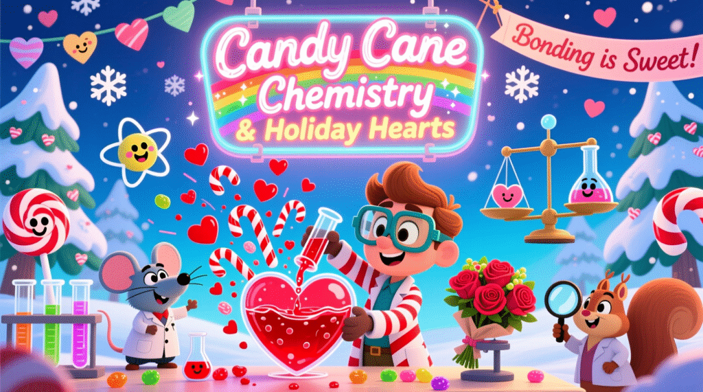 Candy Cane Chemistry & Holiday Hearts