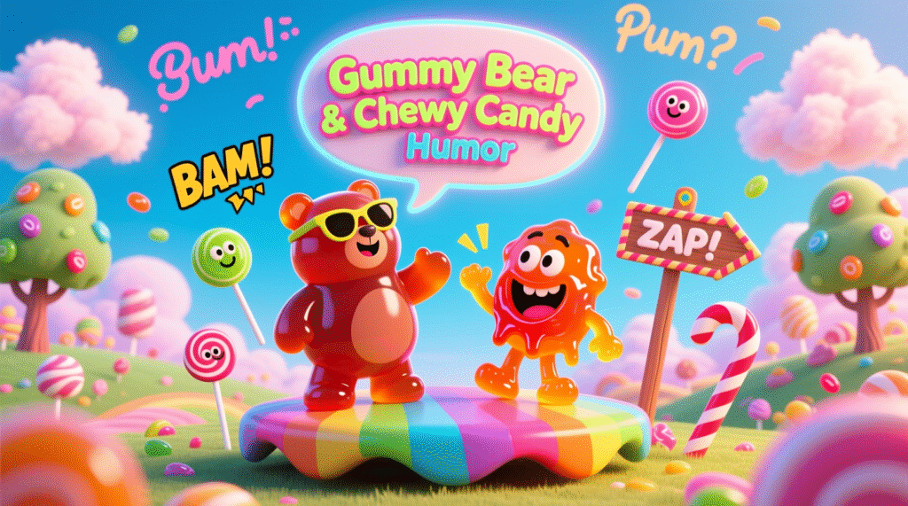 Gummy Bear & Chewy Candy Humor