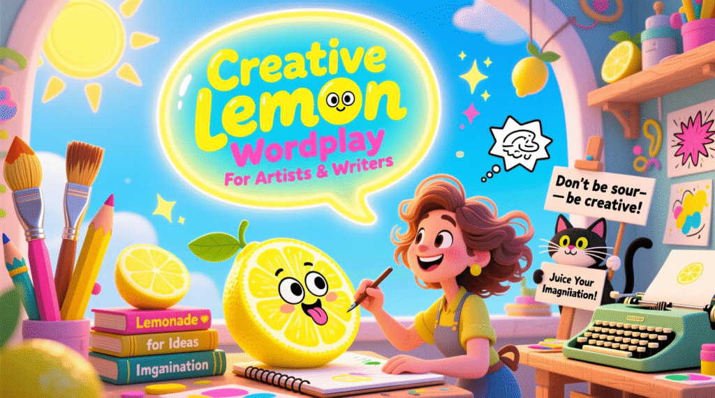 Creative Lemon Wordplay For Artists & Writers