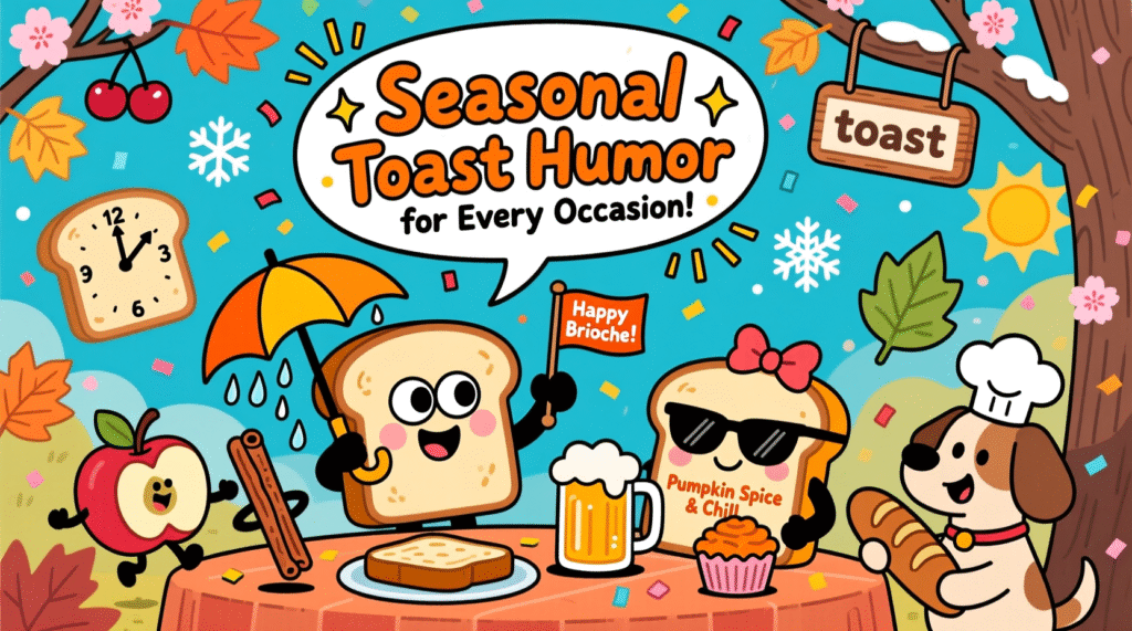 Seasonal Toast Humor for Every Occasion