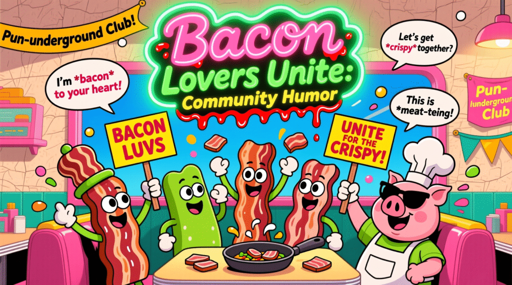 Bacon Lovers Unite: Community Humor